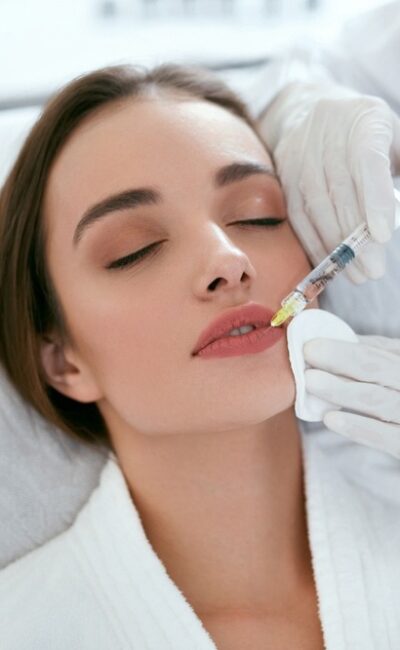 Lip,Augmentation.,Woman,Getting,Beauty,Injection,For,Lips